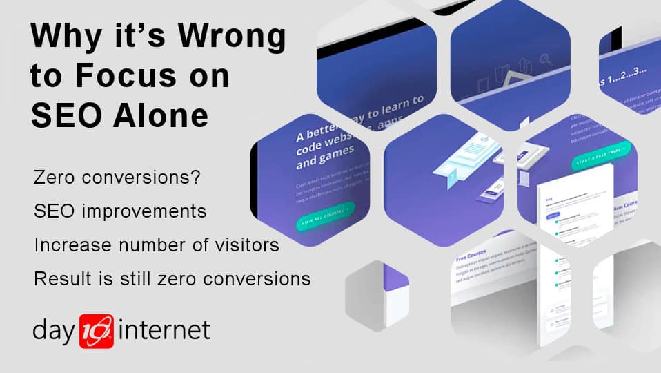 Why it’s Wrong to Focus on SEO Alone