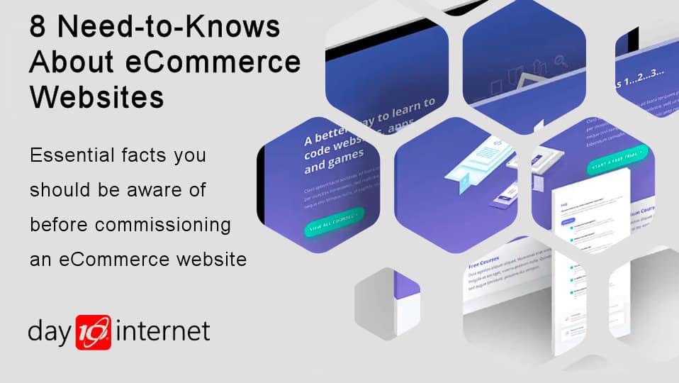 8 Need-to-Knows About eCommerce Websites