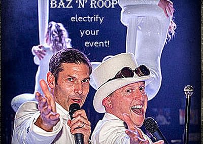 Let Baz ‘n’ Roop electrify your event!