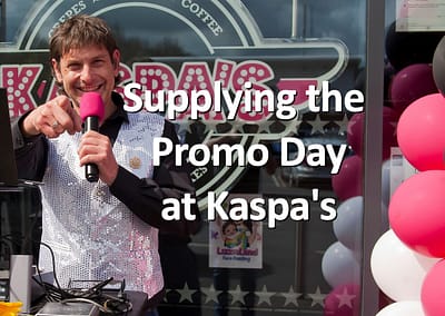 Supplying the Promo Day at Kaspa’s